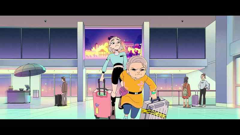 See? She looks nothing like you. -[yelps]