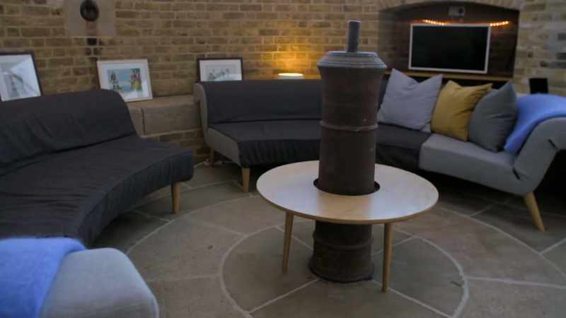 See the sofa? Specially designed