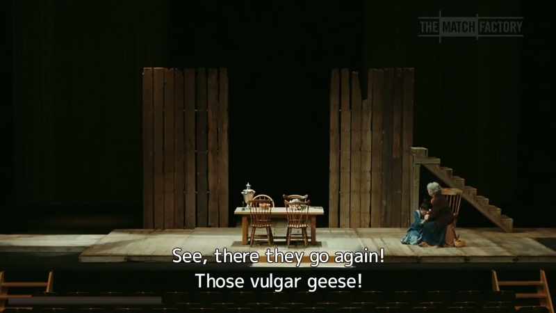 See, there they go again! Those vulgar geese!