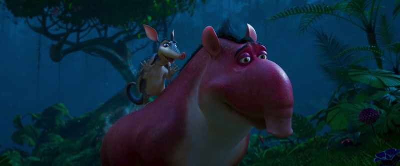 See. There's this root. - Deep in the jungle