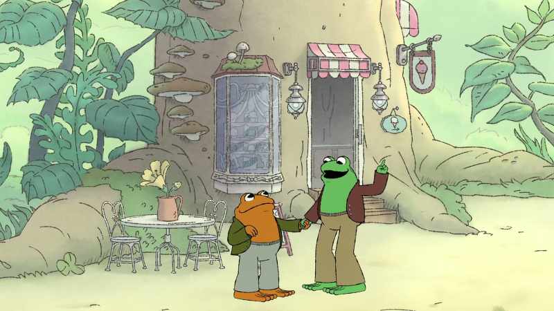 See? This way,we can both have our ice cream right away