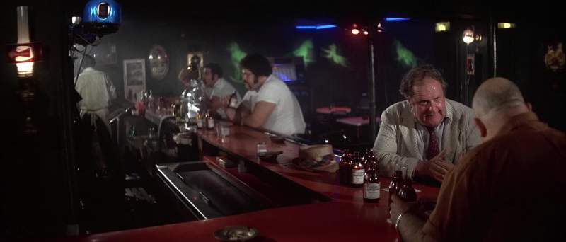 See what's important Charlie sitting and drinking like this