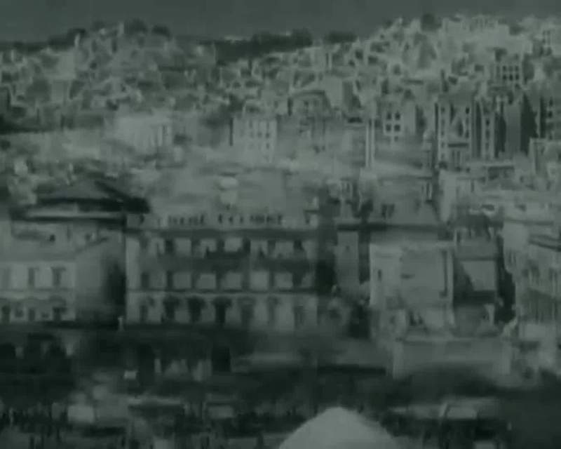 Seen from a bird's eye view