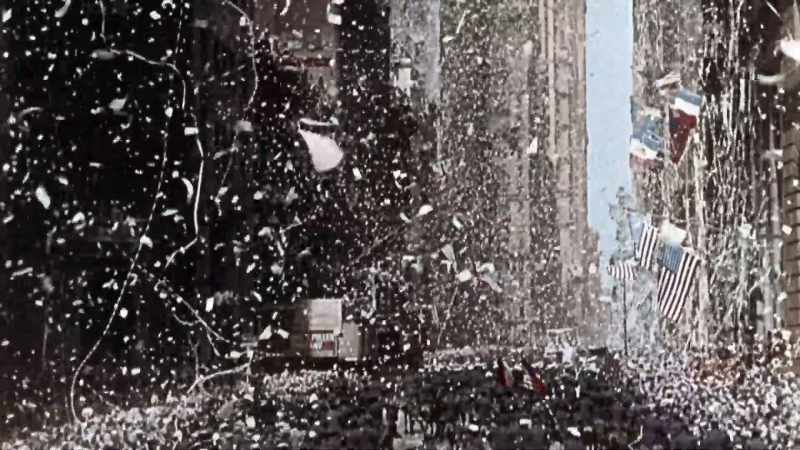SEEN IN COLOR FOR THE FIRST TIME