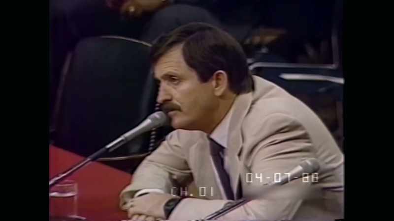 SEN. KERRY: Did George say anything again this time