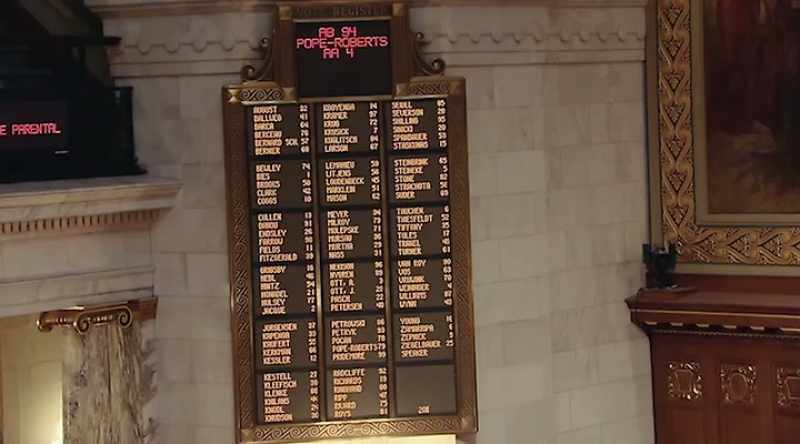 Senate Speaker: The clerk will close the role
