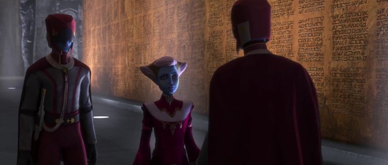 Senator Chuchi. You've received a secure communication