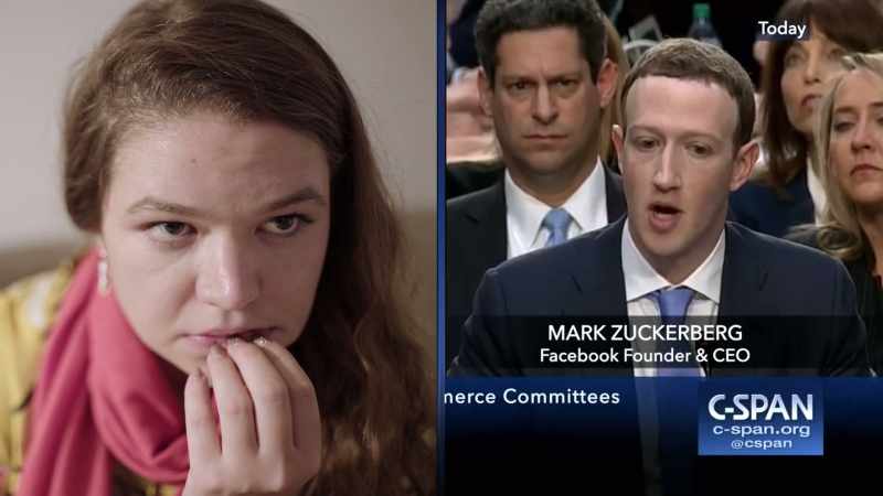 Senator, our employees did not work with Cambridge Analytica