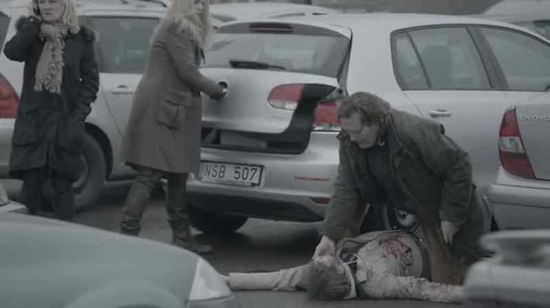 Send an ambulance. - He's alive. Take him to the car