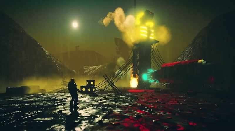 Send Anubis armed search party to set up camp on mars