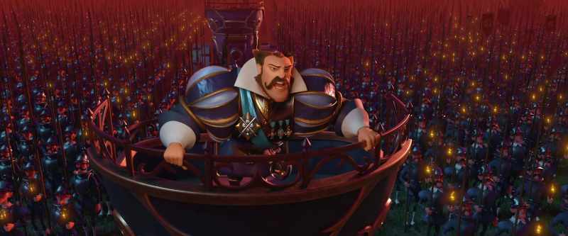 Send him out to the battlefield