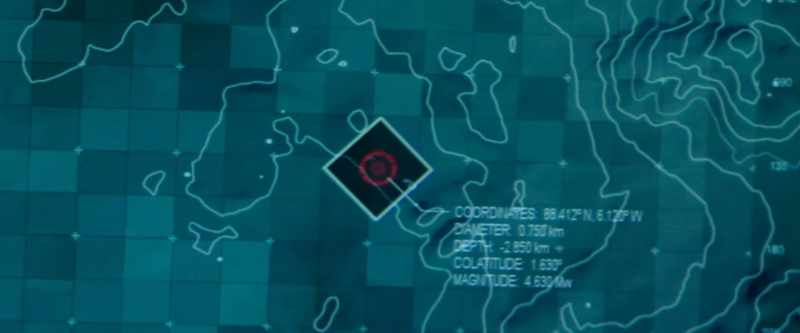 Send the coordinates
