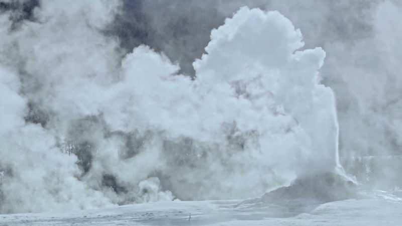 Sending steam outward