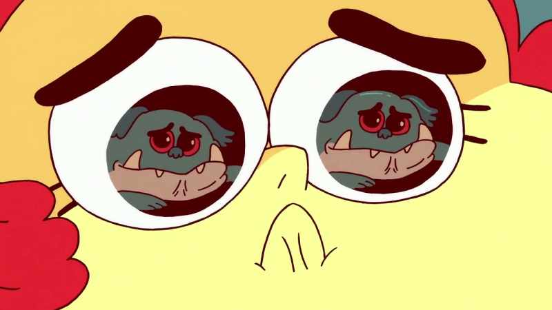 [sentimental music playing]
