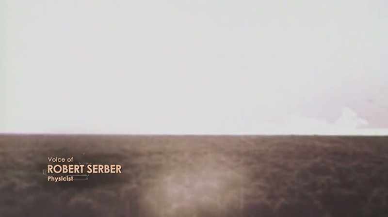 SERBER: It was as if somebody had set off a flashbulb right in your face