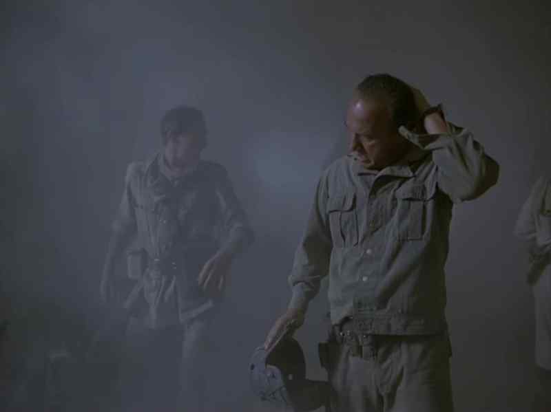 Sergeant, Clark will have to have water soon or he won't last another day