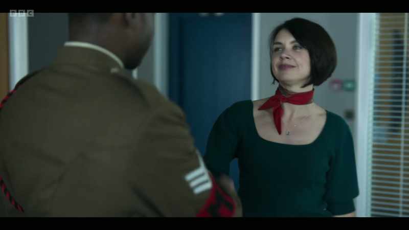 Sergeant Davis Lindo. Pleased to meet you, ma'am