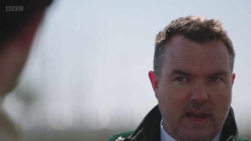 Sergeant Dawson is a code for an undercover under duress