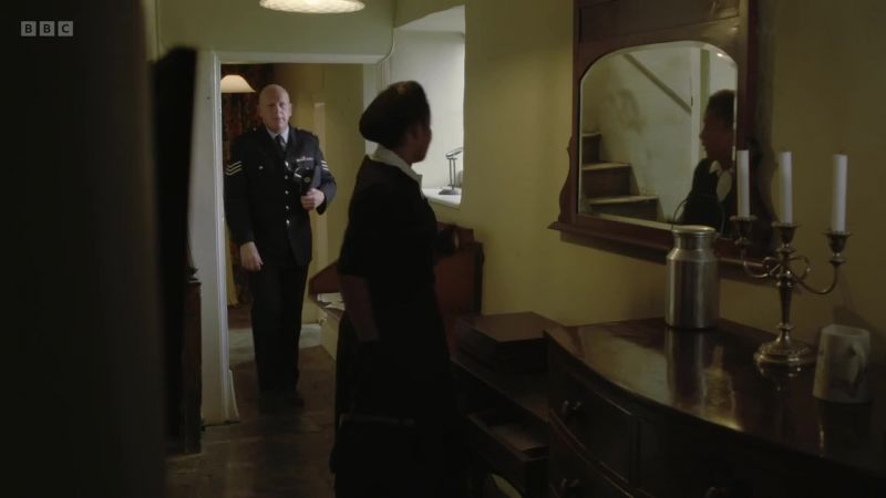 SERGEANT GOODFELLOW CLEARS THROAT