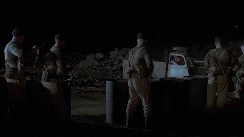 SERGEANT MAJOR: Easy, boys