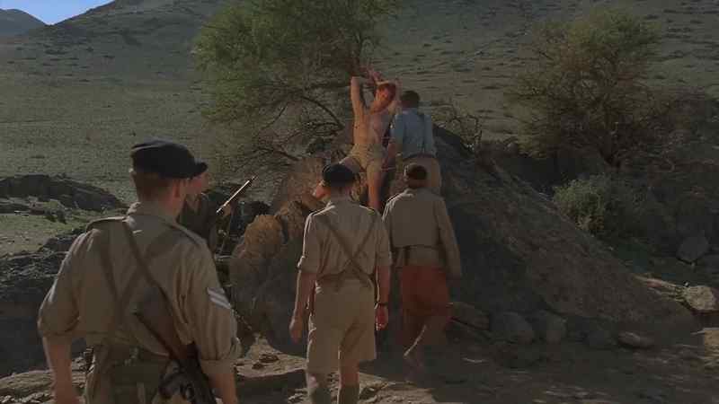 SERGEANT MAJOR: Private Standish, cut him down