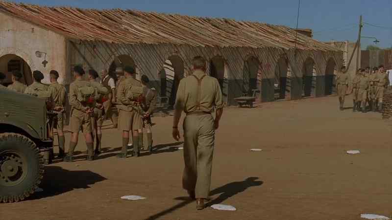 SERGEANT MAJOR: We'll be ready to pull out within the hour
