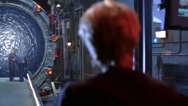 Sergeant, try disconnecting the superconductive interface