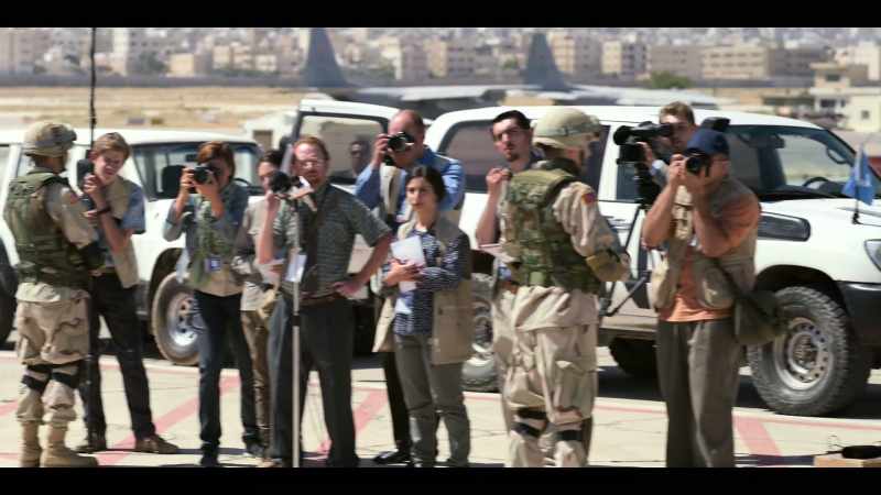 Sergio, as the president made any commitments towards peace in Iraq?
