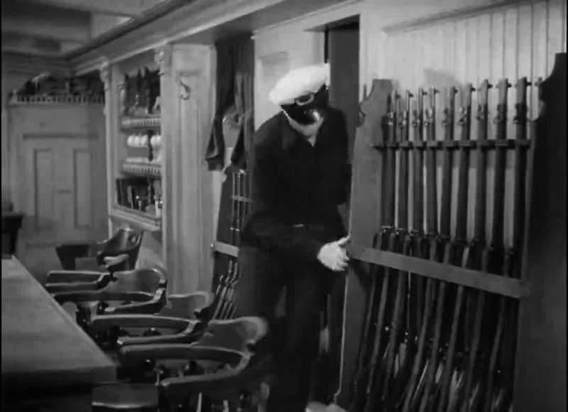 Serve out the rifles