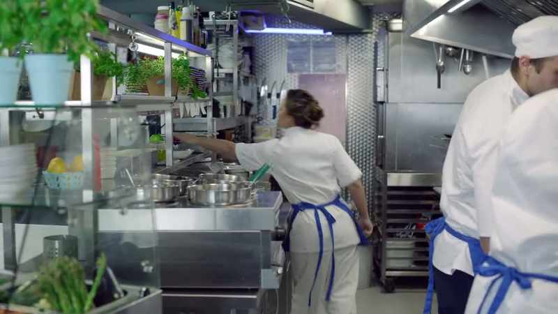 Service, please! - (BELL RINGS)