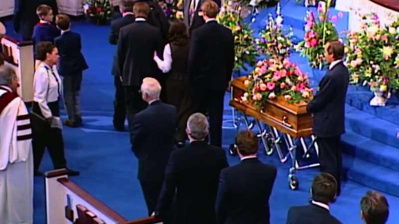 Services were held in the very church