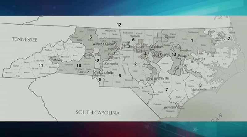 Seth: Take a look at North Carolina's congressional map