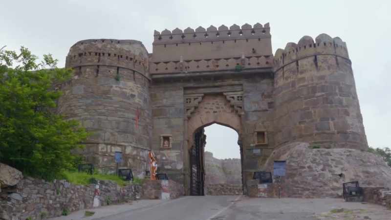 Seven massive bastions