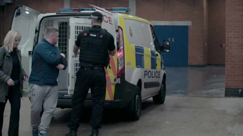Seven men are arrested and brought in for questioning