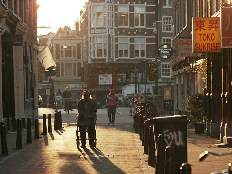 Several hundred Chinese sailors who were unable to leave Amsterdam