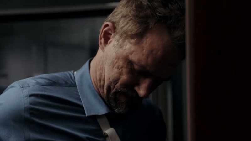Severed his carotid artery
