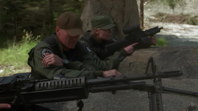 SG-3 Sierra, this is SG-1 Niner. What's your status?