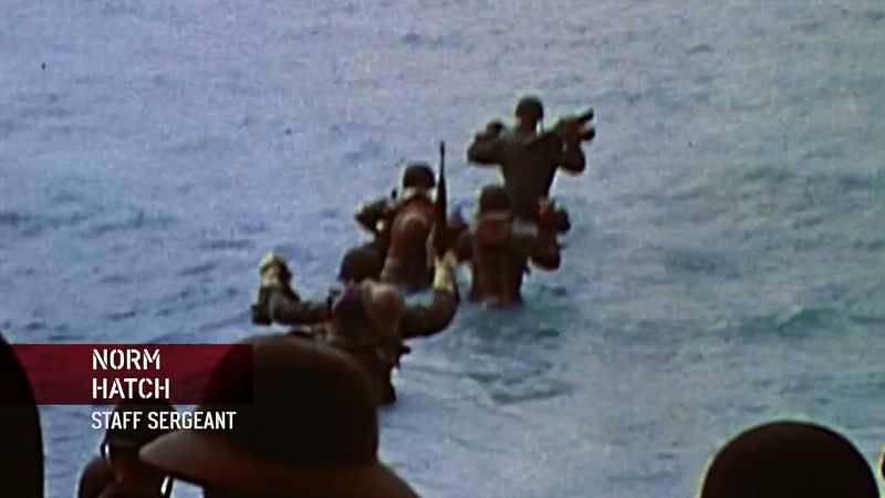 SGT. HATCH: Everybody had to go over