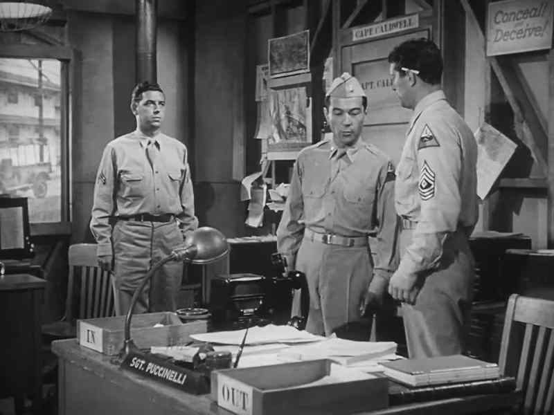 Sgt Puccinelli. As you were