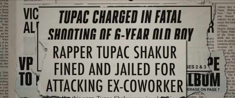 Shakur's private life
