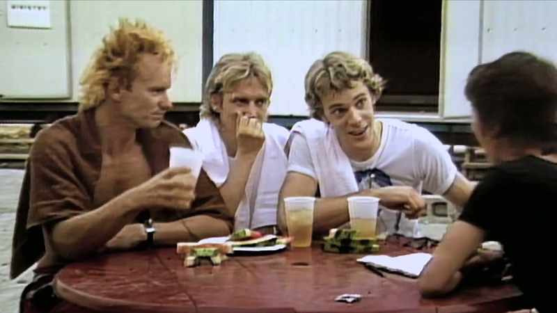 Shall we film me whopping Sting? - Yes. That would be great