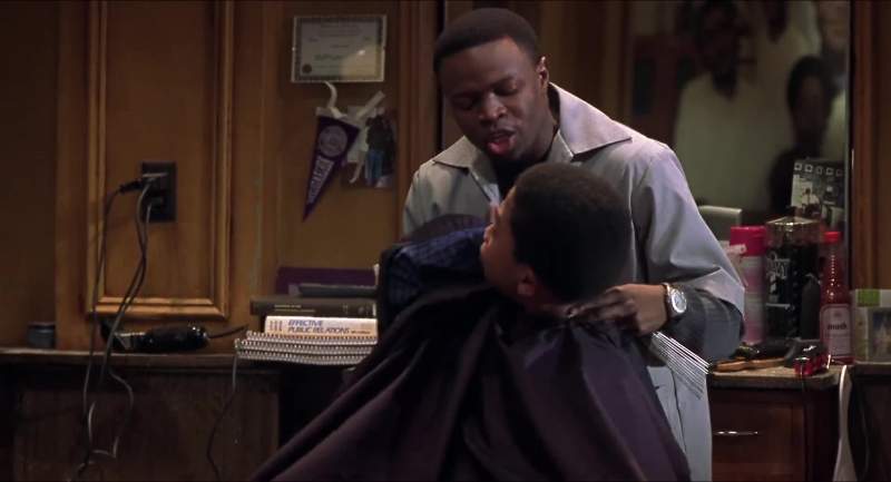 Shame you put a patch on the boy's head