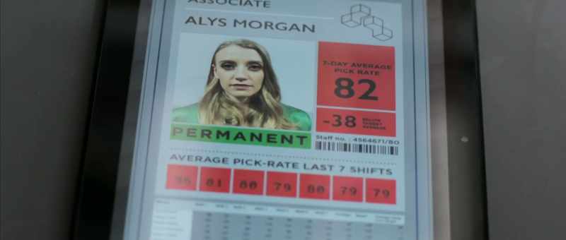 Shame she's permanent. Alys is a really good worker, though