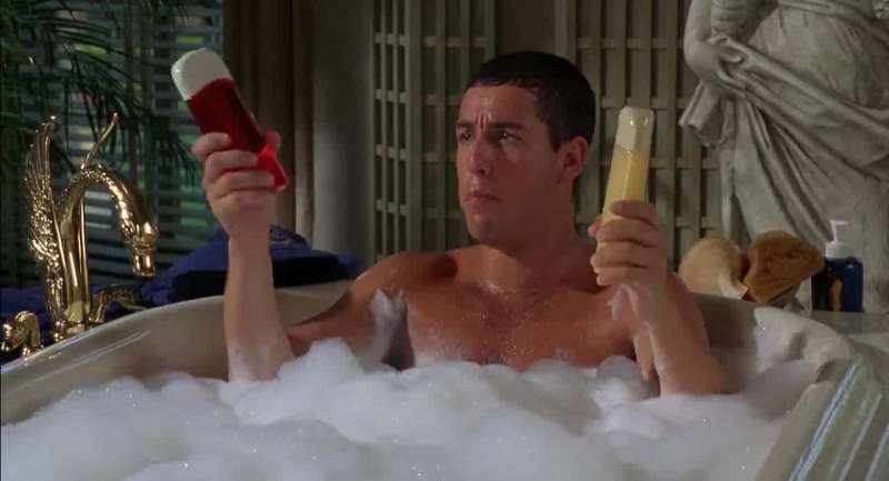 Shampoo is better I go on first and clean the hair
