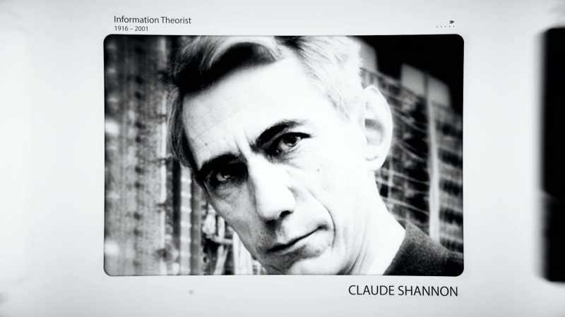 Shannon: As he finds the correct path