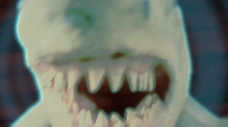 (shark growling)