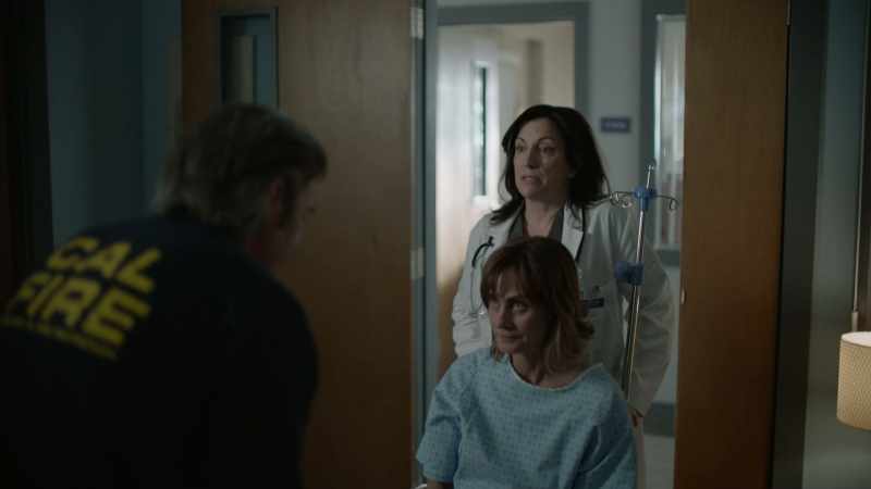 Sharon collapsed from exhaustion