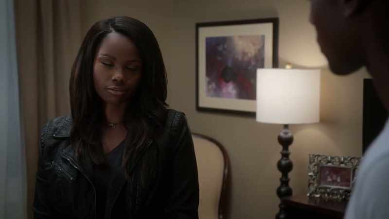 Sharon: He just brought me here to get my stuff