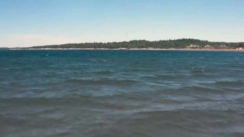 [shaun] with the tide already surging back to shore