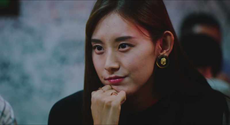 She has a typically Korean face, doesn't she?